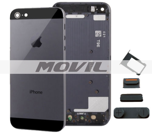 Replacement iPhone 5 5G Metal Back Housing Cover & Button Set Original Colour